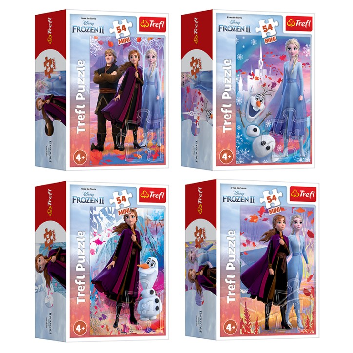 TREFL FROZEN Puzle Mini "Ledus Sirds 2", 54 gab., 54173T