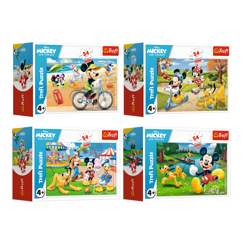 TREFL DISNEY Puzle Mini Mikijs, 54 gab., 54190T