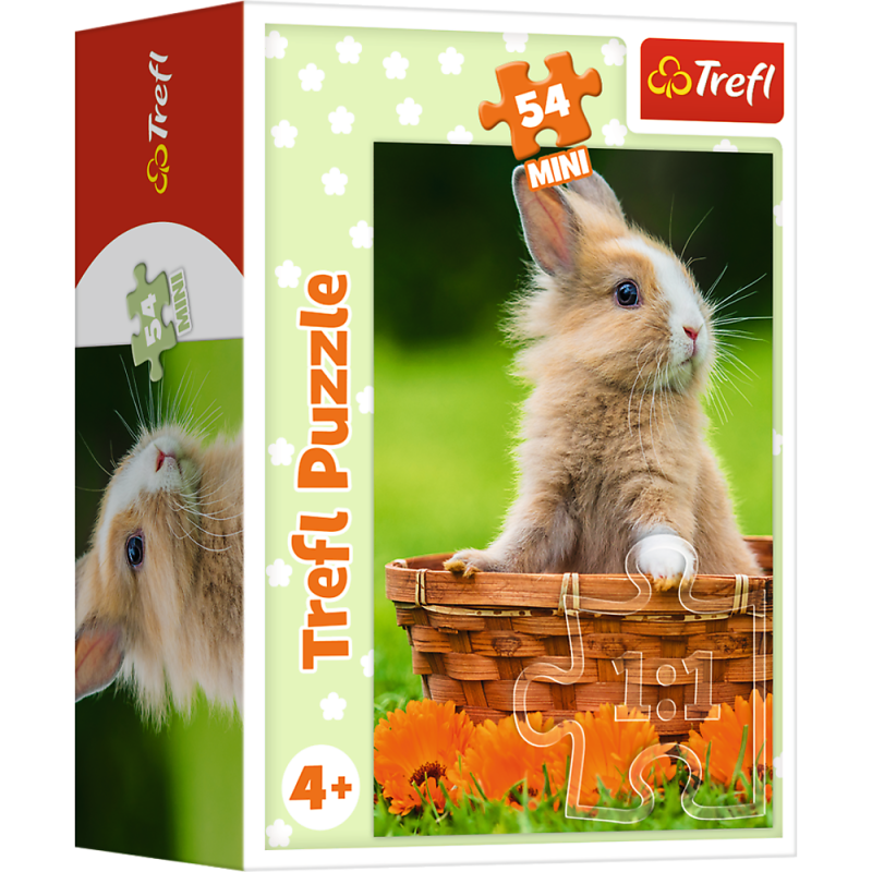 TREFL Puzle 54 Jauki dzīvnieki, 54195T