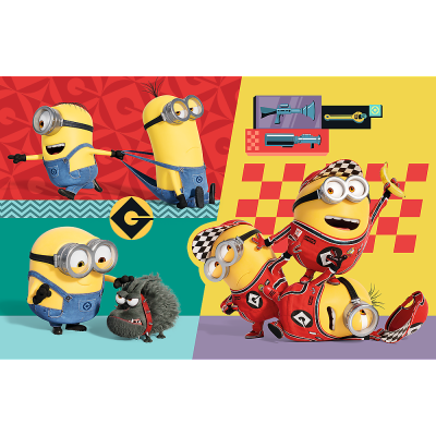 TREFL MINIONS Puzle mini, 54 gab., 54210T