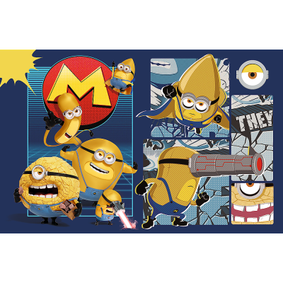 TREFL MINIONS Puzle mini, 54 gab., 54210T