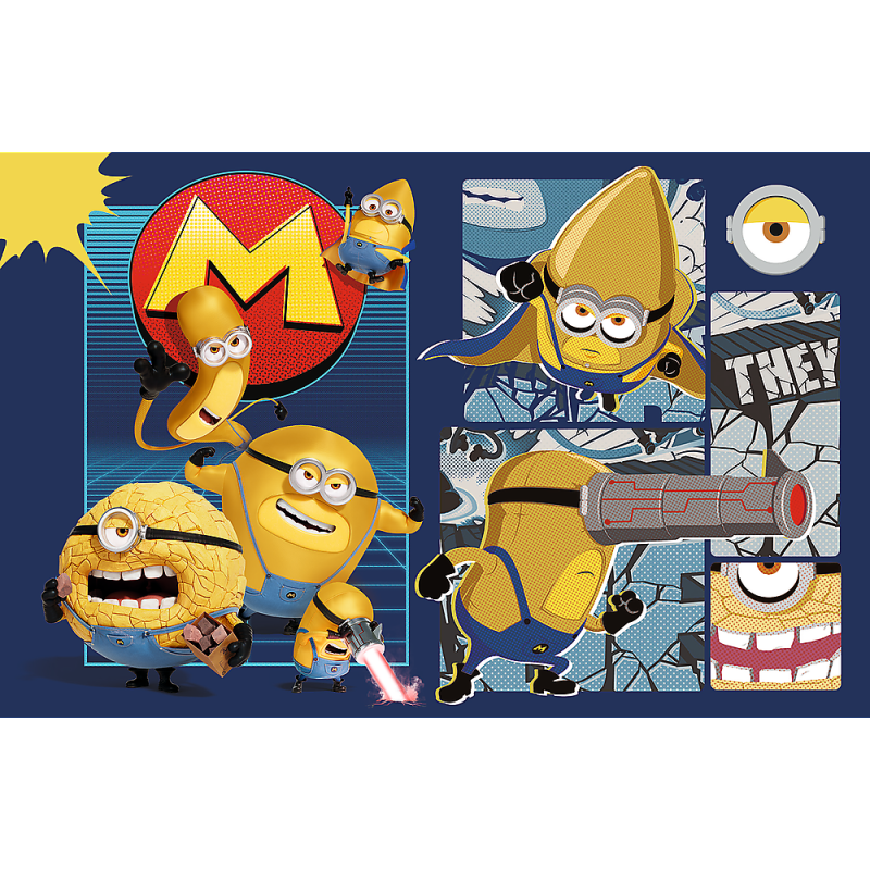 TREFL MINIONS Puzle mini, 54 gab., 54210T
