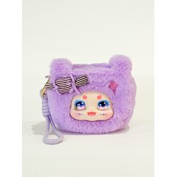 KIMMON Plīša rokas soma Walk with you, 15 cm, 556030