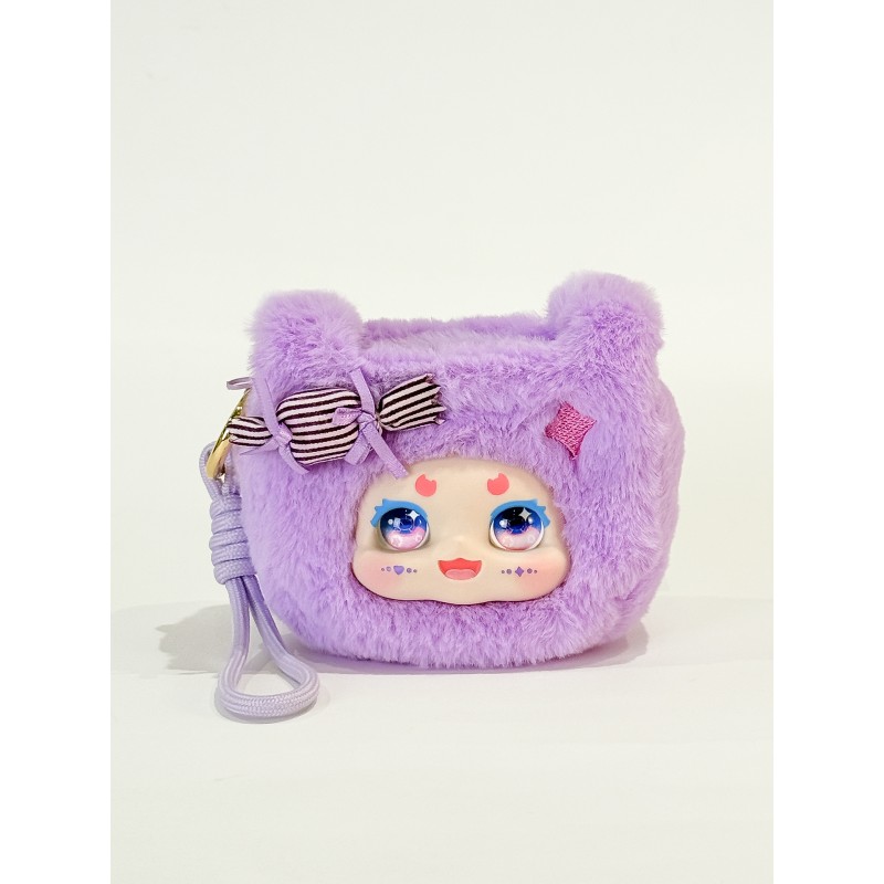 KIMMON Plīša rokas soma Walk with you, 15 cm, 556030