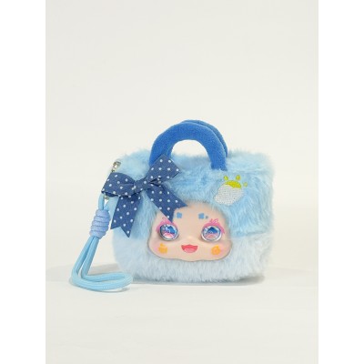 KIMMON Plīša rokas soma Walk with you, 15 cm, 556030