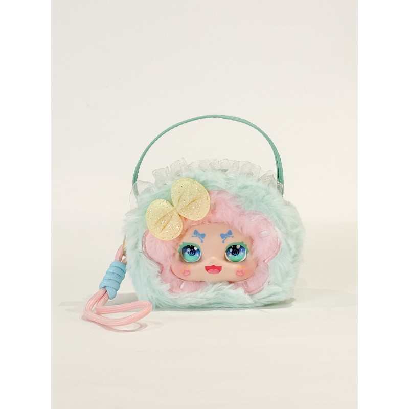 KIMMON Plīša rokas soma Walk with you, 15 cm, 556030