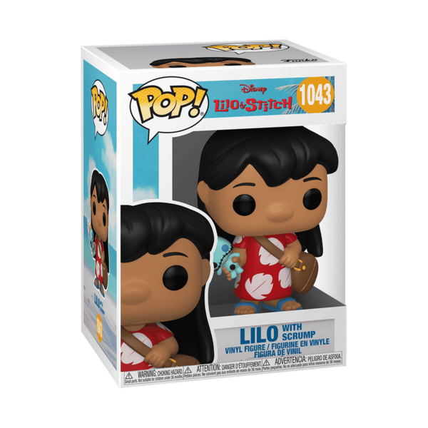 FUNKO POP! Vinila figūra: Disney: Lilo & Stitch - Lilo (w/ Scrump), 55614F