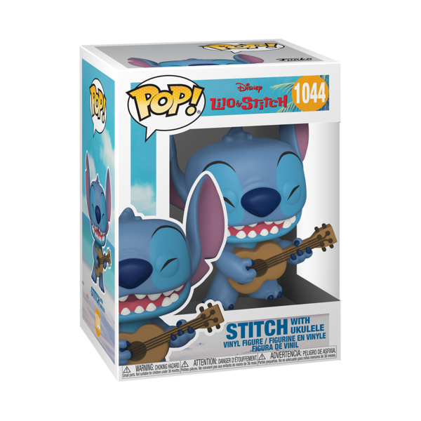 FUNKO POP! Vinila figūriņa: Lilo un Stičs - Stičs ar ukeleli, 55615F