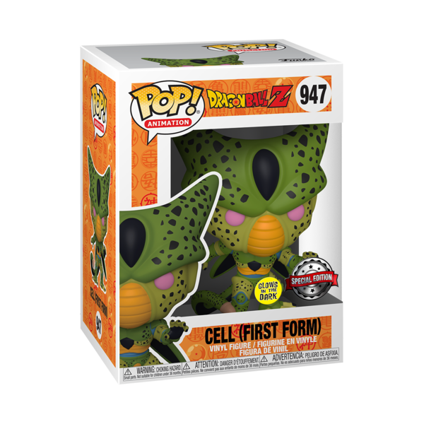 FUNKO POP! Vinila figūra: Dragon Ball Z - Cell (First Form), 55641F
