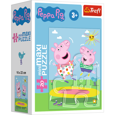 TREFL PEPPA PIG Mini Maxi puzle „Cūciņa Peppa", 20 gab., 56033T