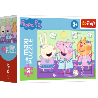 TREFL PEPPA PIG Mini Maxi puzle „Cūciņa Peppa", 20 gab., 56033T
