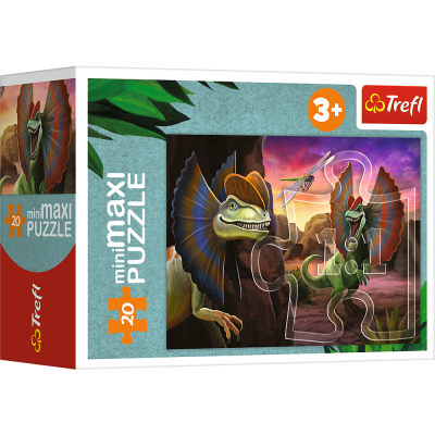 TREFL Mini Maxi puzle Dinozauri, 20 gab., 56036T