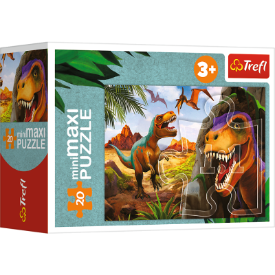 TREFL Mini Maxi puzle Dinozauri, 20 gab., 56036T