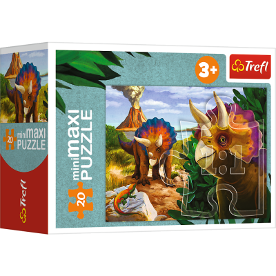 TREFL Mini Maxi puzle Dinozauri, 20 gab., 56036T