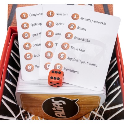 TACTIC Galda spēle "Alias: Basketbols" (Latviešu val.), 59545