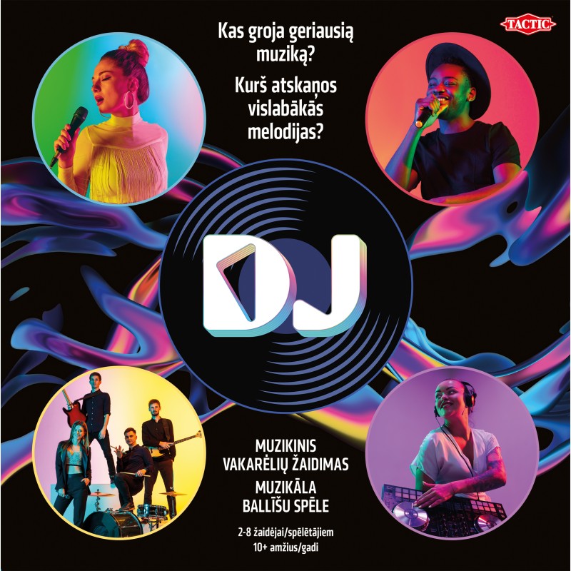 TACTIC Galda spēle "DJ Pop Music", 60428