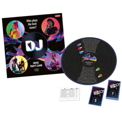 TACTIC Galda spēle "DJ Pop Music", 60428