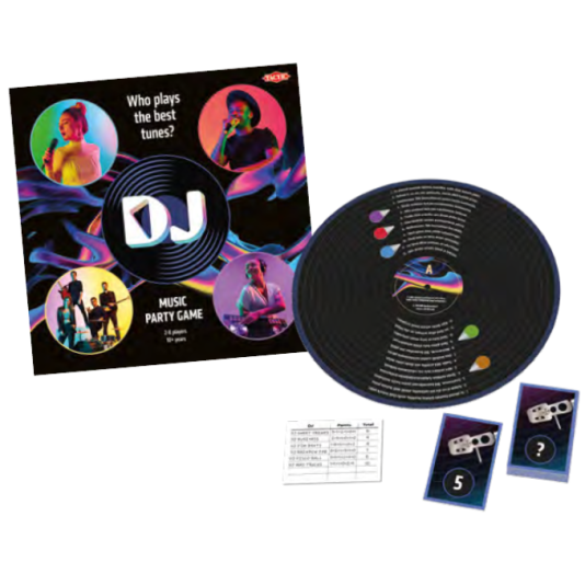 TACTIC Galda spēle "DJ Pop Music", 60428