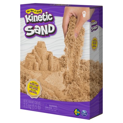 KINETIC SAND Kinētiskās smiltis, brūnas 2,5 kg, 6060997