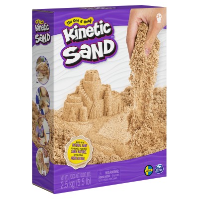 KINETIC SAND Kinētiskās smiltis, brūnas 2,5 kg, 6060997