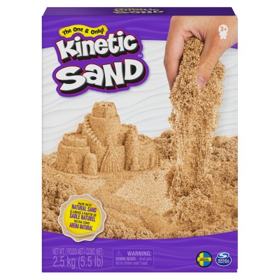 KINETIC SAND Kinētiskās smiltis, brūnas 2,5 kg, 6060997