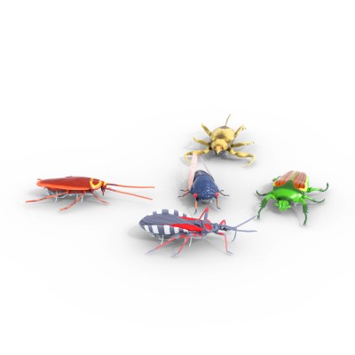 HEXBUG Interaktīvā rotaļlieta Nano reālistiskās vaboles, 5-paka, 6068917