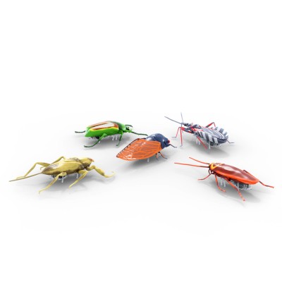 HEXBUG Interaktīvā rotaļlieta Nano reālistiskās vaboles, 5-paka, 6068917