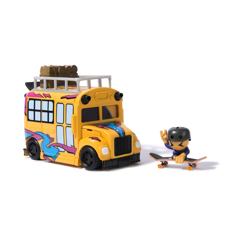 TECH DECK Rotaļu komplekts SK8 Crew Ultra autobuss, 6071034
