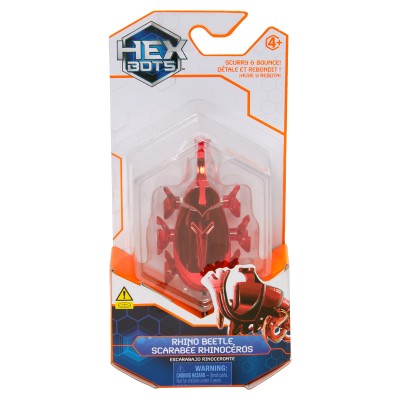 HEX BOTS Interaktīvā rotaļlieta Degunradžvabole, 6071531