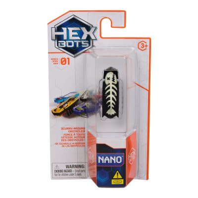 HEX BOTS Interaktīvā rotaļlieta Nano vabole, 6071535