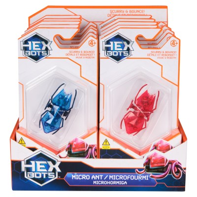 HEX BOTS Interaktīvā rotaļlieta Mikroskudra, 6071536