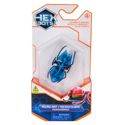 HEX BOTS Interaktīvā rotaļlieta Mikroskudra, 6071536