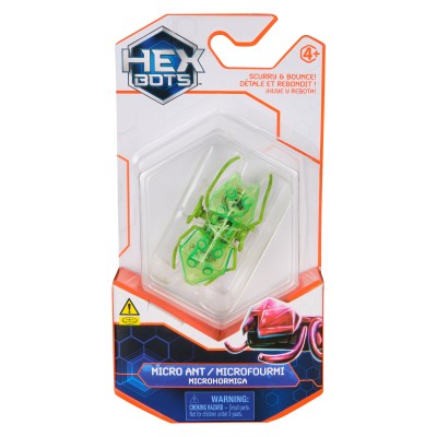 HEX BOTS Interaktīvā rotaļlieta Mikroskudra, 6071536