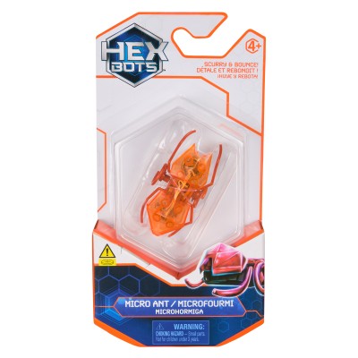 HEX BOTS Interaktīvā rotaļlieta Mikroskudra, 6071536