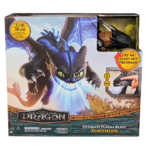 DRAGONS Interaktīvā figūra Plasma Blast Nightfury, 6072541