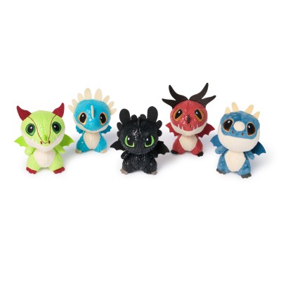 DRAGONS Plīša rotaļlieta 7,6 cm, 6072910
