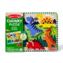 MELISSA & DOUG Dinozauru puzle ar lieliem gabaliem, 6073166