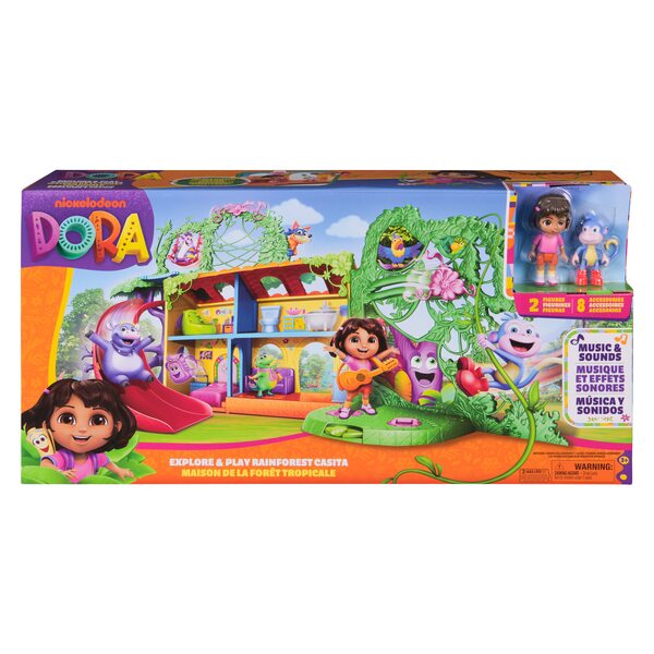 DORA THE EXPLORER  Rotaļu māja“Casita” ar skaņu efektiem, 6073669