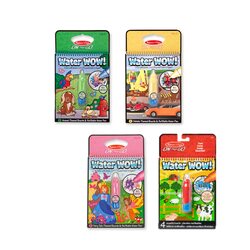 MELISSA & DOUG Water Wow! Ūdens krāsojamā grāmata, 6074251