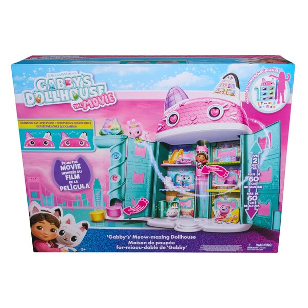 GABBY´S DOLLHOUSE Rotaļu komplekts Leļļu māja (bez skaņām), 6074334