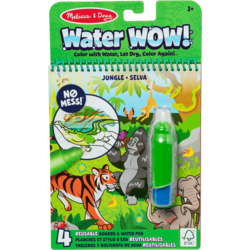 MELISSA & DOUG Water Wow! Ūdens krāsojamā grāmata – Džungļi, 6074458
