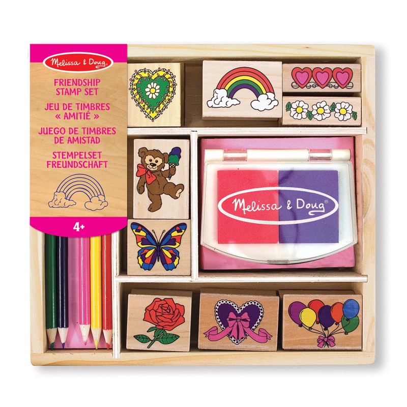 MELISSA & DOUG  Zīmogu komplekts Draudzība, 6074861