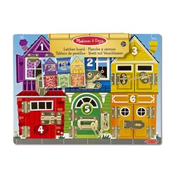 MELISSA & DOUG Slēdzeņu dēlis, 6074869