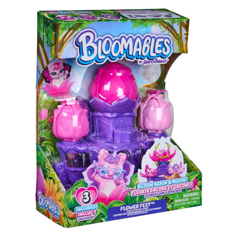 HATCHIMALS Rotaļu komplekts Flower Fest, 3 gab., 6075190