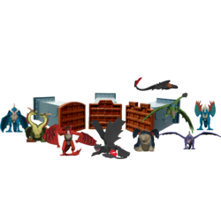 DRAGONS Mini arēnas pūķis slēgtā iepakojumā, 6075576