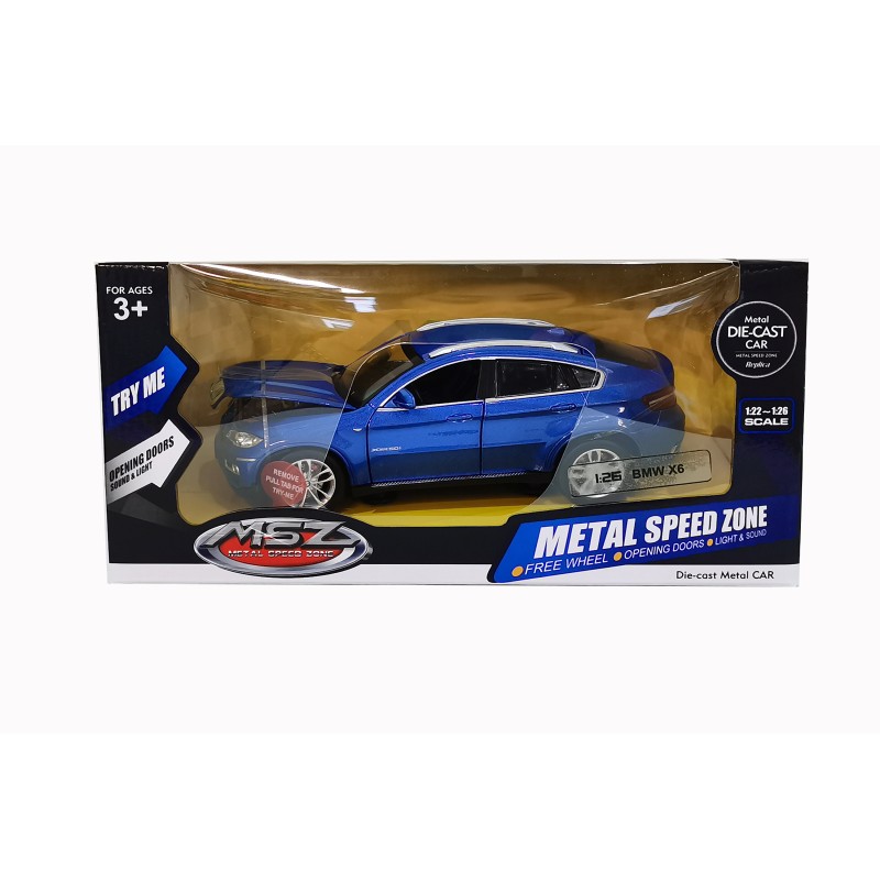 MSZ Miniatūrais modelis - BMW X6, mērogs 1:26, 68250A