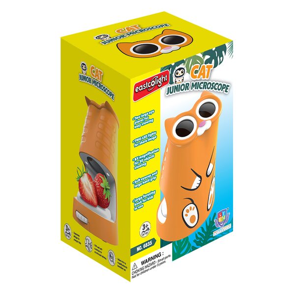 EASTCOLIGHT Mans pirmais mikroskops (Kaķis), 6835