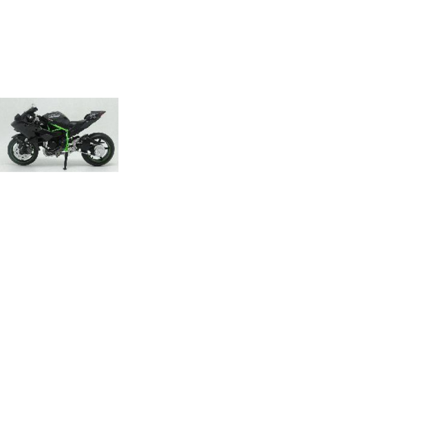 MSZ Die-cast Kawasaki Ninja H2R auto modelis mērogā 1:12, 68496M