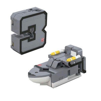 POCKET MORPHERS Mega-Bot Cipars - Transformers (2.Sērija), 6889M