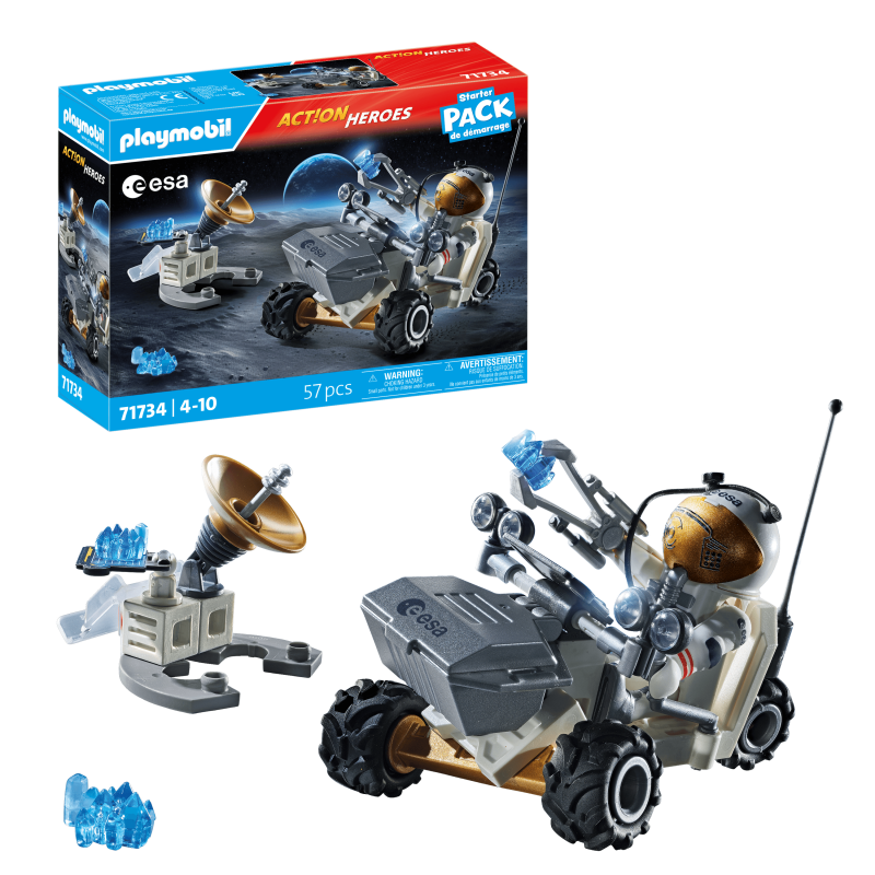 PLAYMOBIL Starter Pack Kosmiskā misija, 71734P